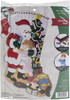 Bucilla Felt Stocking Applique Kit 18" Long-Christmas Hugs - 89253E - 046109892535