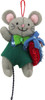 Bucilla Felt Ornaments Applique Kit Set Of 6-Night Before Christmas - 89288E