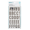 We R Spin It Vinyl Stickers 129/Pkg-Alphabet - 5A002NNZ-1GQ62 - 718813534734