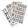 We R Spin It Vinyl Stickers 129/Pkg-Alphabet - 5A002NNZ-1GQ62