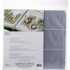 We R Post Bound Photo Sleeves 12"X12" 10/Pkg-Six 4"X6" Pockets - WR660153
