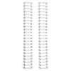 We R Cinch Wires 1" 4/Pkg-Silver - WR660389