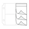 We R Fuse Photo Sleeve Waterfall Sleeves 20/Pkg-2"X2" - WR662571