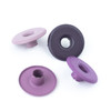 We R Eyelets Wide 40/Pkg-Purple - WER-EW-41591