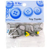 6 Pack - Dress It Up Embellishments-Tiny Trunks - DIUBTN-8976 - 787117572766
