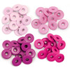 We R Eyelets Wide 40/Pkg-Pink - WER-EW-41592