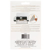 We R Foil Quill Foil Sheets 4"X6" 30/Pkg-Silver Swan - WR660668