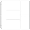 We R Ring Photo Sleeves 12"X12" 10/Pkg-(3) 4"X6" & (2) 6"X4" Pockets - WR660139