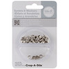 We R Eyelets & Washers Standard-Nickel 60/Pkg - WR422-18 - 633356422181