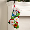 Bucilla Felt Stocking Applique Kit 18" Long-Curious Christmas Crew - 5A0034G3-1H64C