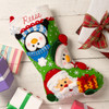 Bucilla Felt Stocking Applique Kit 18" Long-Curious Christmas Crew - 5A0034G3-1H64C