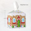 Bucilla Tissue Box Cover Felt Applique Kit 5"X5"X6.25"-Gingerbread Cottage - 5A00324F-1H3SF