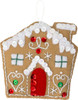 Bucilla Felt Ornaments Applique Kit Set Of 6-Jolly Gingerbread Snowman - 5A00324C-1H3SK