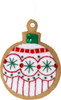 Bucilla Felt Ornaments Applique Kit Set Of 6-Jolly Gingerbread Snowman - 5A00324C-1H3SK