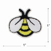 3 Pack - Gwen Studio Iron-On Patch Applique 4ct-Bumble Bee 2ct - 5A003RPY-1HN9M