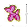 3 Pack - Gwen Studio Iron-On Patch Applique-Pink Balloon Dog - 5A003RQ7-1HNB6