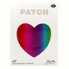 3 Pack - Gwen Studio Iron-On Patch Applique-Rainbow heart - 5A003RQD-1HNB1 - 810134488403
