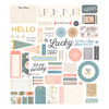 Spellbinders Diecut Cardstock Sentiments-Clementine - 5A003V86-1HR0X - 9420041692896