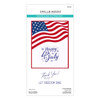 Spellbinders Clear Stamp Set & Etched Dies-Stars & Stripes - 5A003V87-1HR0M - 810205712611