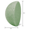 FloraCraft FloraFoM Half Ball-1.9"X3.8" - FAHB42
