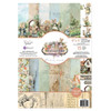 Prima Double-Sided Paper Pad 6"X8" 15/Pkg-Homegrown - 5A003T49-1HPJG - 655350683405