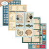 Elizabeth Crafts Cardstock Pack 5.8"X8.3"-Everyday Ephemera 2 - 5A003TGM-1HQD5