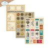 Elizabeth Crafts Cardstock Pack 5.8"X8.3"-Everyday Ephemera 2 - 5A003TGM-1HQD5
