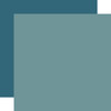 25 Pack - Carta Bella Switzerland Cardstock 12"X12"-Lt. Blue / Blue 12x12 Coordinating Solid - 5A003WBY-1HRY0 - 810220753064