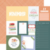 25 Pack - Echo Park One Day At A Time Cardstock 12"X12"-November - 5A003WCS-1HRZQ - 810220753682