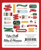 3 Pack - Echo Park Titles & Phrases Ephemera-Mouse And Me Christmas - 5A003W3G-1HRPK