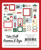 3 Pack - Echo Park Tags & Frames Ephemera-Mouse And Me Christmas - 5A003W3D-1HRPT