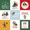 25 Pack - Echo Park Mouse And Me Christmas Cardstock 12"X12"-4x4 Journaling Cards - 5A003W3J-1HRQ3