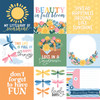 25 Pack - Echo Park Dragonfly Cardstock 12"X12"-4x4 Journaling Cards - 5A003WDH-1HS0S