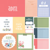 25 Pack - Echo Park One Day At A Time Cardstock 12"X12"-April - 5A003WCB-1HRYW