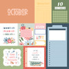 25 Pack - Echo Park One Day At A Time Cardstock 12"X12"-October - 5A003WCR-1HRYX