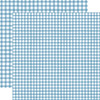 25 Pack - Echo Park Watercolor Gingham Winter Cardstock 12"X12"-Sky - 5A003W2L-1HRNP - 810208648108