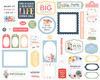 3 Pack - Echo Park Tags & Frames Ephemera-One Day At A Time - 5A003WC6-1HRYZ