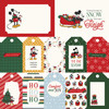 25 Pack - Echo Park Mouse And Me Christmas Cardstock 12"X12"-Multi Journaling Cards - 5A003W3S-1HRPD
