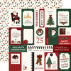 25 Pack - Carta Bella Classic Christmas Cardstock 12"X12"-Multi Journaling Cards - 5A003W15-1HRL6 - 810220754399