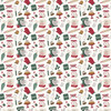 25 Pack - Echo Park Baking Christmas Cheer Cardstock 12"X12"-Holiday Baking - 5A003VZG-1HRJ3