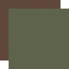 25 Pack - Echo Park Joy To The World Cardstock 12"X12"-Green / Brown - 5A003W28-1HRMN - 810220754023