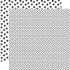 25 Pack - Echo Park Watercolor Polka Dots Cardstock 12"X12"-Black - 5A003W4Q-1HRQS - 810208648405