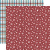 25 Pack - Echo Park Wonderful Winter Days Cardstock 12"X12"-Sparkly Snowflakes - 5A003W5F-1HRRR - 810220753361