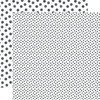 25 Pack - Echo Park Watercolor Polka Dots Cardstock 12"X12"-Slate - 5A003W4M-1HRQH - 810208648344