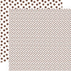 25 Pack - Echo Park Watercolor Polka Dots Cardstock 12"X12"-Clay - 5A003W49-1HRQN - 810208648276