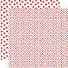 25 Pack - Echo Park Watercolor Polka Dots Cardstock 12"X12"-Cherry Red - 5A003W4R-1HRQP - 810208648412