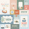 25 Pack - Carta Bella Silly Goose Winter Cardstock 12"X12"-Multi Journaling Cards - 5A003W70-1HRTQ