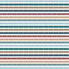 25 Pack - Echo Park Wonderful Winter Days Cardstock 12"X12"-Snowflake Stripe - 5A003W62-1HRS3