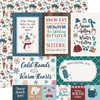 25 Pack - Echo Park Wonderful Winter Days Cardstock 12"X12"-Winter Journaling Cards - 5A003W63-1HRS4 - 810220753446