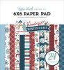 3 Pack - Echo Park Double Sided 6x6 Paper Pad-Wonderful Winter Days - 5A003W5S-1HRSB - 810220753538